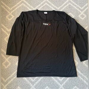 Powertek Sport Black Jersey for hockey